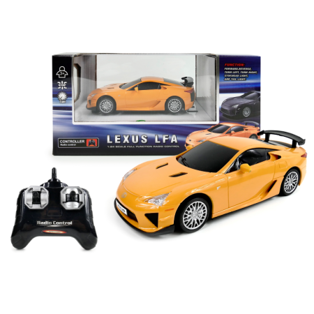 ARTYK 137464 Auto zdalnie sterowane LEXUS LFA pomarańczowy