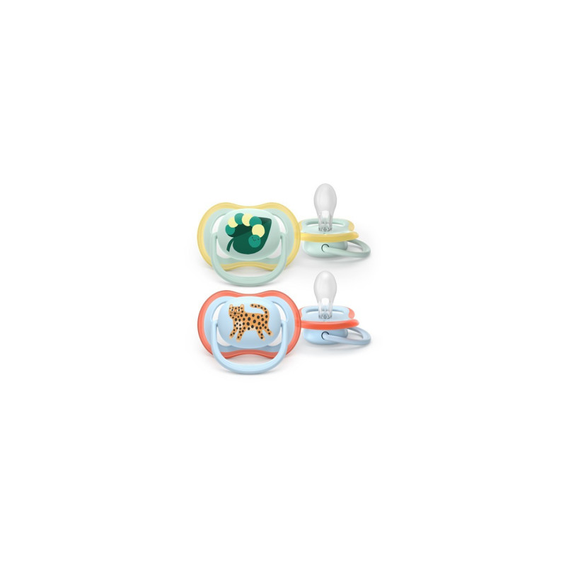 AVENT SCF087/02 Smoczek Ultra Air 0-6m listek/gepard