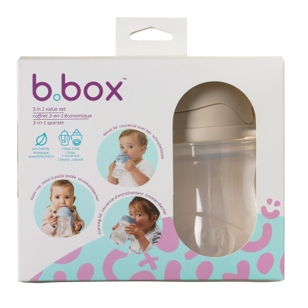 B.BOX BB001347 Kubek 3w1 zestaw 240 ml Latte
