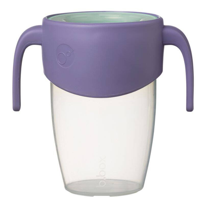 B.BOX BB200103 Kubek 360 do nauki picia - kubek treningowy niekapek Lilac pop