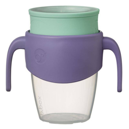 B.BOX BB200103 Kubek 360 do nauki picia - kubek treningowy niekapek Lilac pop
