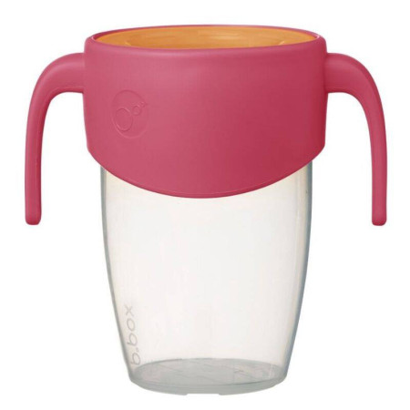 B.BOX BB200134 Kubek 360 do nauki picia - kubek treningowy niekapek Strawberry shake