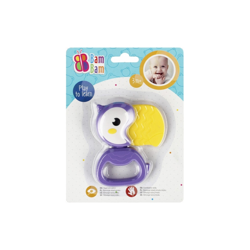 BAM BAM 515010 Grzechotka Tukan