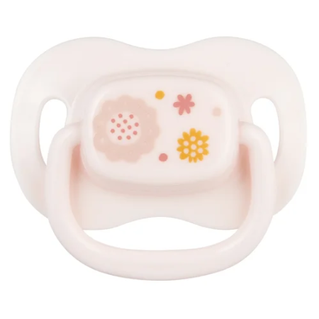 CANPOL 22/580_pin_new Smoczek uspokajający silikon symetryczny 0-6m Newborn Baby różowy