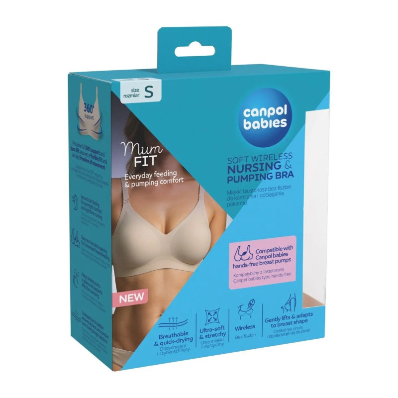 CANPOL 78/013 Mum fit biustonosz do karmienia i odciągania S