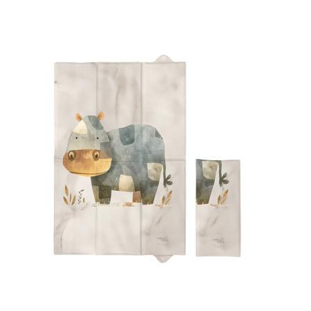 CEBA 305-000-780 Składana mata do przewijania 40x60 Basic Cosy Hippo