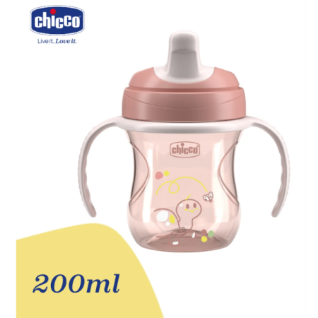 CHICCO 00006921150000 Kubek niekapek z twardym ustnikiem 200 ml 6m+