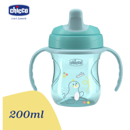 CHICCO 00006921250000 Kubek niekapek z twardym ustnikiem 200 ml 6m+