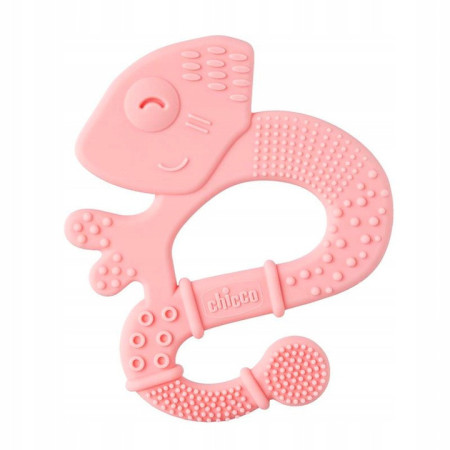 CHICCO 00028110100000 Gryzak miękki Jaszczurka 2m+ girl