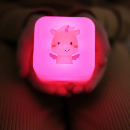CLOUD B CLTT-1200 Lampka nocna CUBE B-JEDNOROŻEC LILY