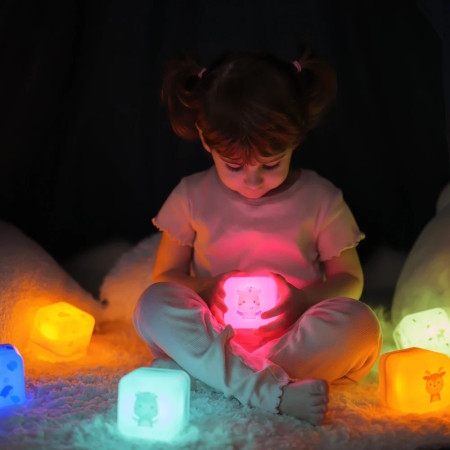 CLOUD B CLTT-1200 Lampka nocna CUBE B-JEDNOROŻEC LILY