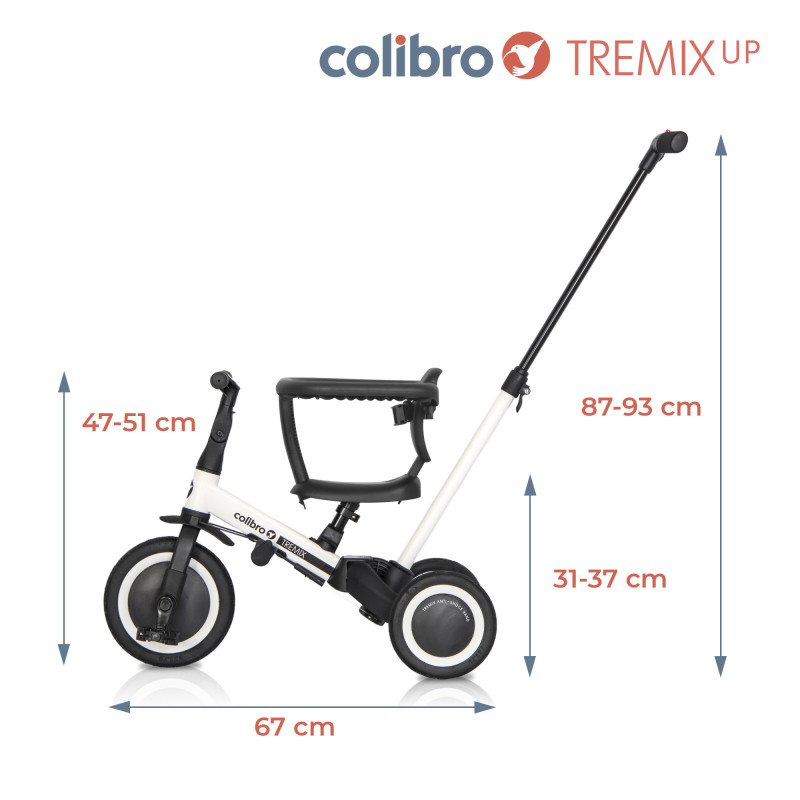 COLIBRO Rowerek dziecięcy 6w1 TREMIXUP MAGNETIC
