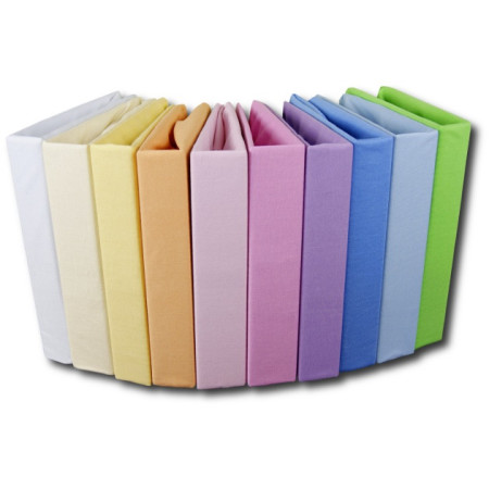 DUET BABY 110 Prześcieradło jersey 120x60 biały