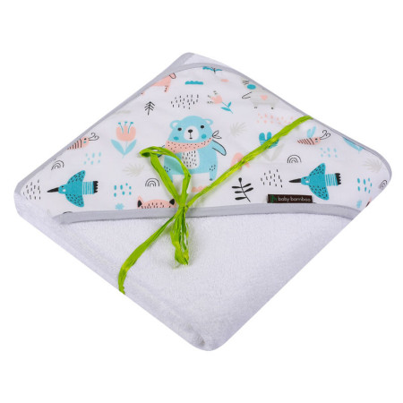 DUET BABY 707 Okrycie kąpielowe BABY BAMBOO wzór 100x100