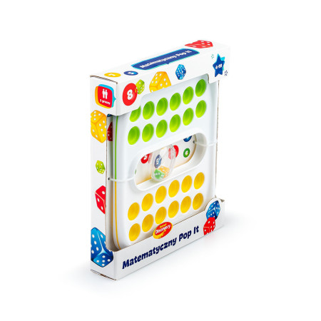 DUMEL DD 30880 Matematyczny POP IT żółto-zielony