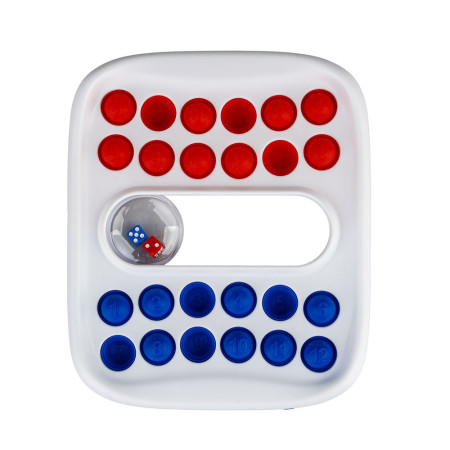 DUMEL DD 30881 Matematyczny POP IT czerwono-niebieski