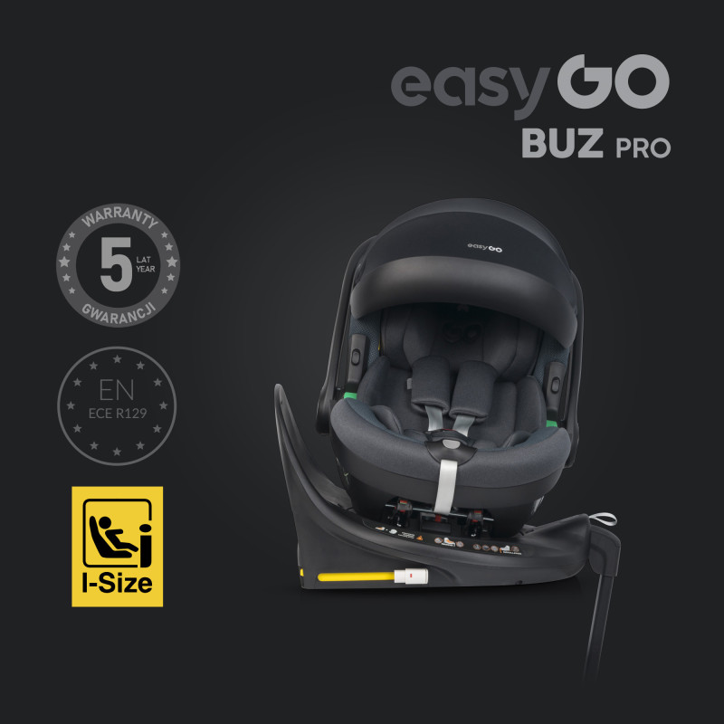EASY GO Fotelik samochodowy BUZ PRO GRANITO