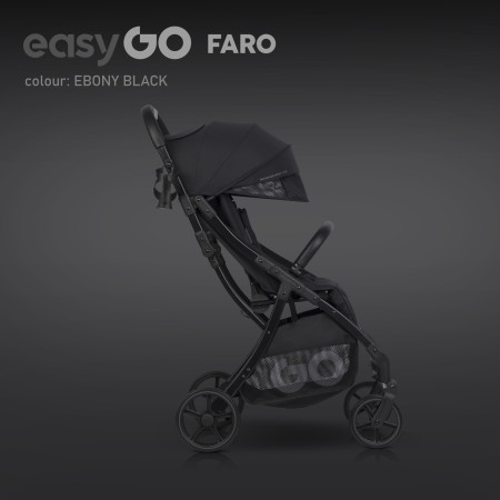 EASY GO Wózek dziecięcy FARO EBONY BLACK