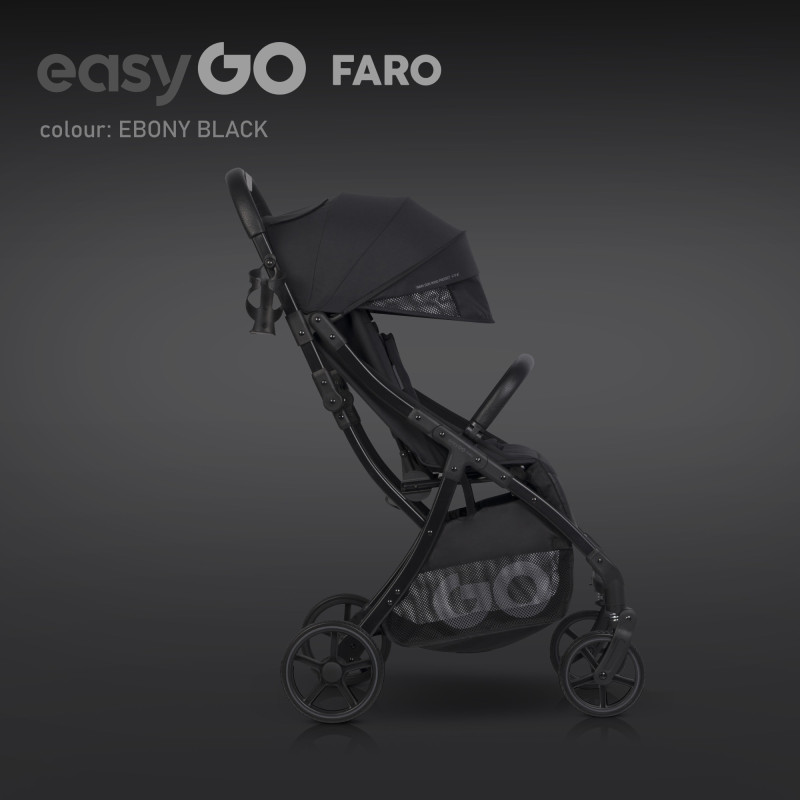 EASY GO Wózek dziecięcy FARO EBONY BLACK