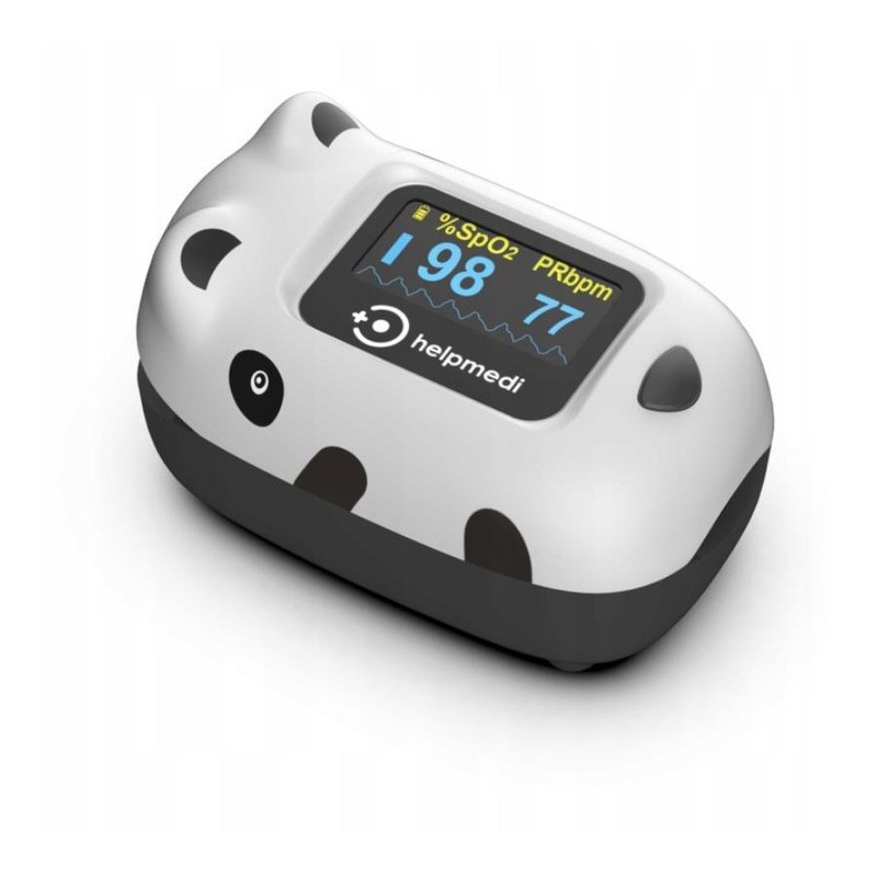 HELPMEDI PulsoCare Pulsoksymetr Panda dla dzieci o masie pow. 10kg