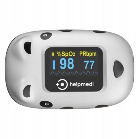 HELPMEDI PulsoCare Pulsoksymetr Panda dla dzieci o masie pow. 10kg