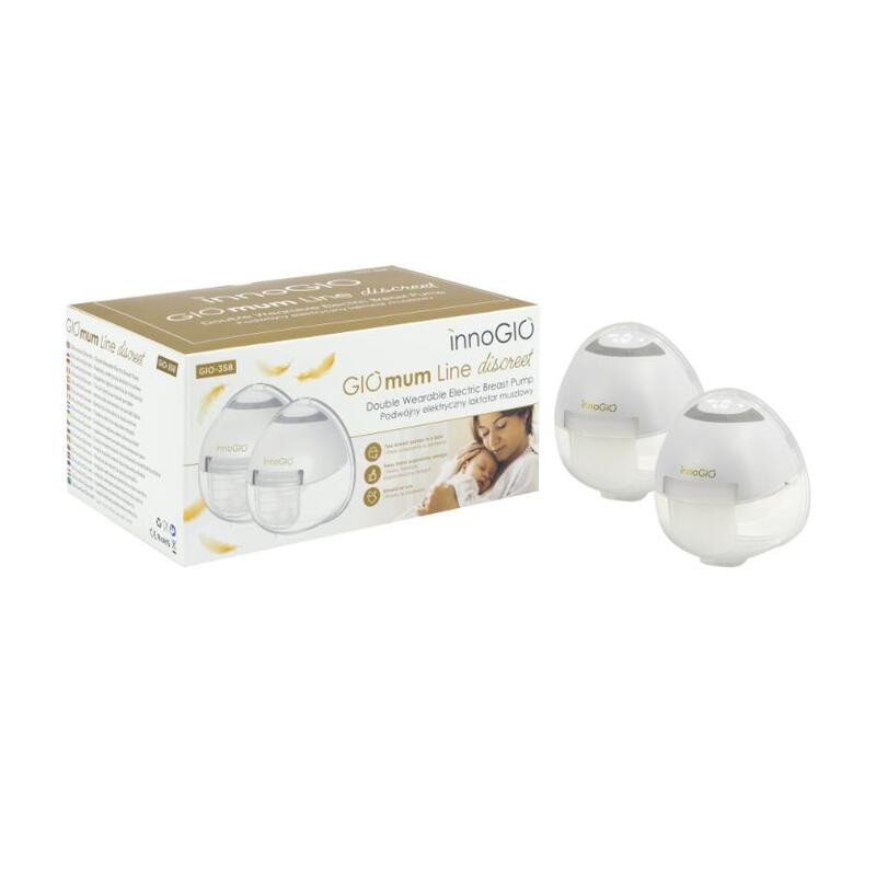 INNOGIO GIO-358 Podwójny muszlowy laktator elektryczny GIOmum Line Discreet Double