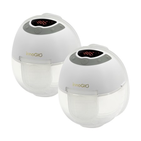 INNOGIO GIO-359 Podwójny muszlowy laktator elektryczny GIOmum Line Discreet Light Double