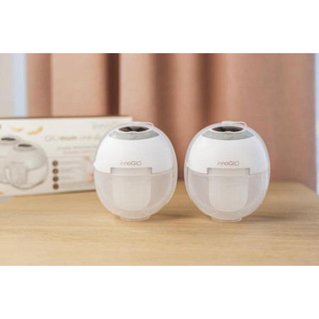 INNOGIO GIO-359 Podwójny muszlowy laktator elektryczny GIOmum Line Discreet Light Double