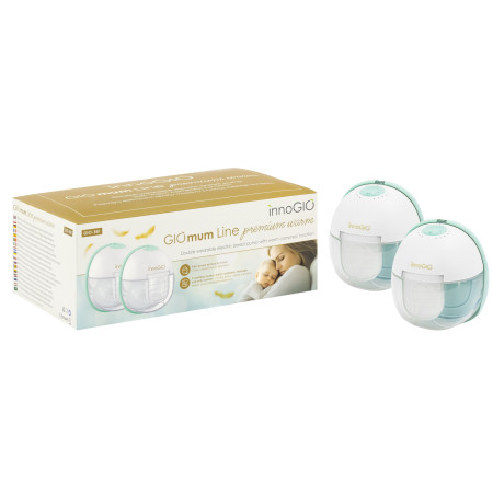 INNOGIO GIO-361 Podwójny muszlowy laktator elektryczny GIOmum Premium Warm Double