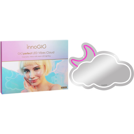 INNOGIO GIO-759C Lusterko kosmetyczne z neonowym podświetleniem LED