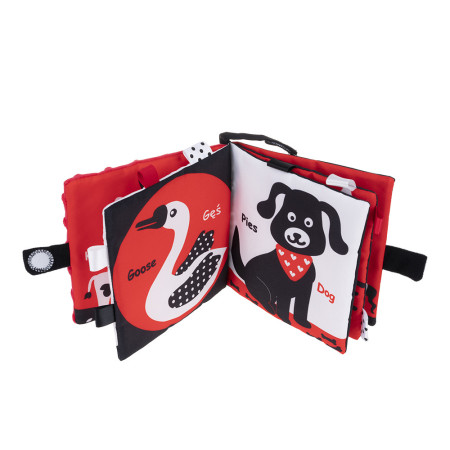 JOLLYBABY JB 80568(1) Książeczka Farma sensory