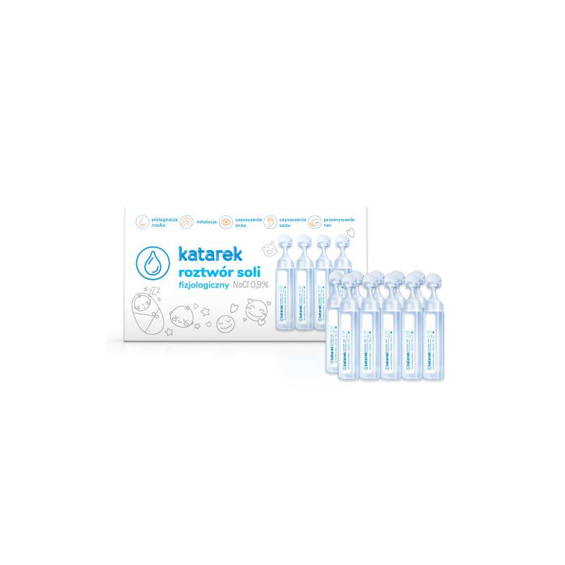 KATAREK Roztwór soli fizjologicznej 10x5ml NaCI 0,9%