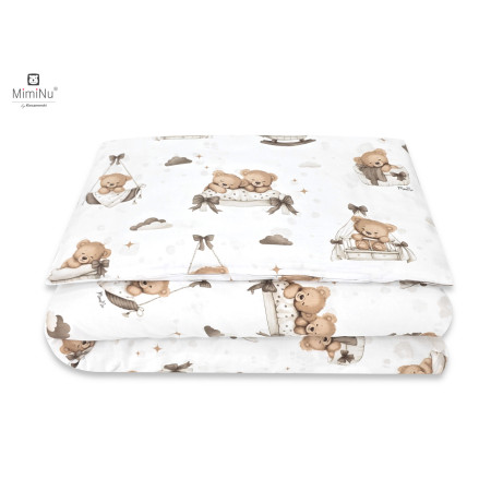 KIECZMERSKI Pościel C-2 100x135 cm MIMINU DESIGN Misiowe Sny beż