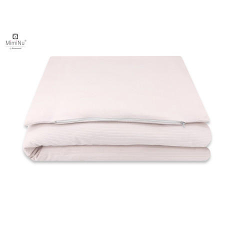 KIECZMERSKI Pościel C-2 100x135+40x60 cm MIMINU SOFT pudrowy róż