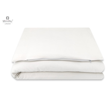 KIECZMERSKI Pościel C-2 100x135+40x60 cm MIMINU SOFT śmetanka