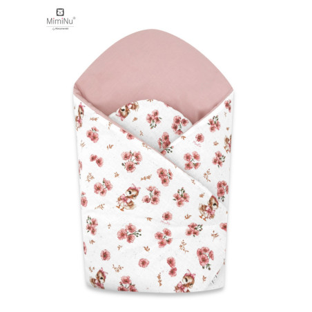 KIECZMERSKI Rożek standard 75x75 cm MIMINU DESIGN Kaczuszki róż bawełna 100%