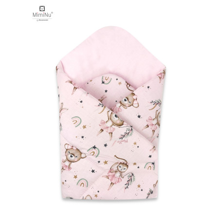 KIECZMERSKI Rożek usztywniony 75x75 cm MIMINU DESIGN Little Ballerina bawełna 100%