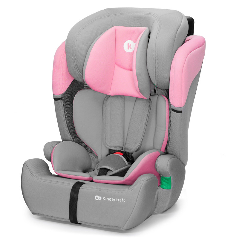 KINDERKRAFT Fotelik samochodowy COMFORT UP 2 i-Size 76-150cm PINK