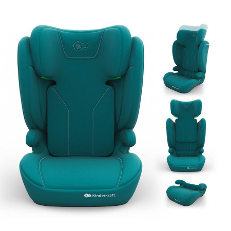 KINDERKRAFT Fotelik samochodowy I-SPARK 2 PLUS i-Size green
