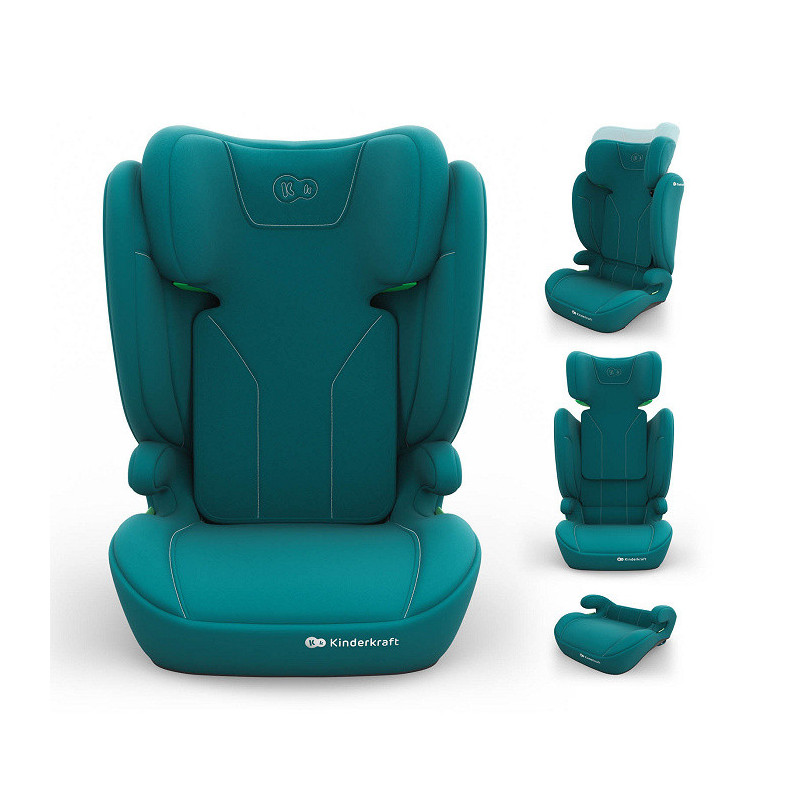 KINDERKRAFT Fotelik samochodowy I-SPARK 2 PLUS i-Size green