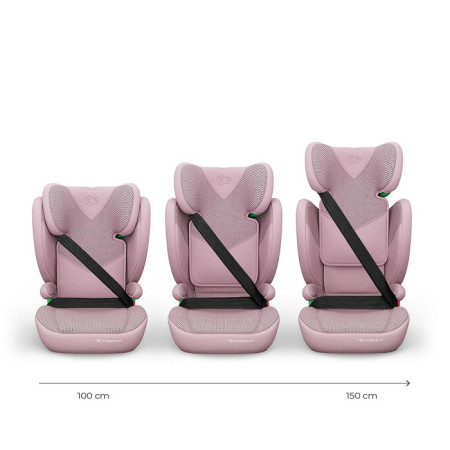 KINDERKRAFT Fotelik samochodowy JUNIOR FIX 2 PLUS i-Size pink