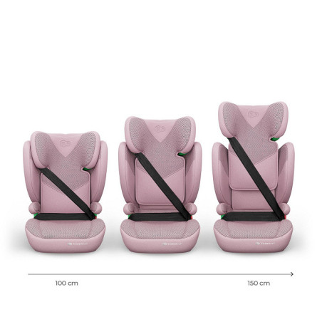 KINDERKRAFT Fotelik samochodowy JUNIOR FIX 2 PLUS i-Size pink