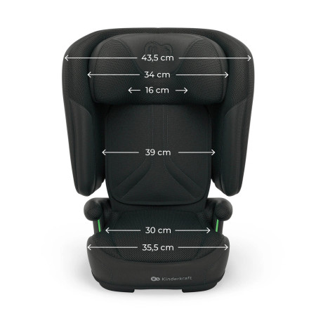KINDERKRAFT Fotelik samochodowy UNITY 2 I-Size black