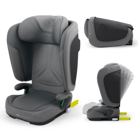 KINDERKRAFT Fotelik samochodowy UNITY 2 I-Size grey