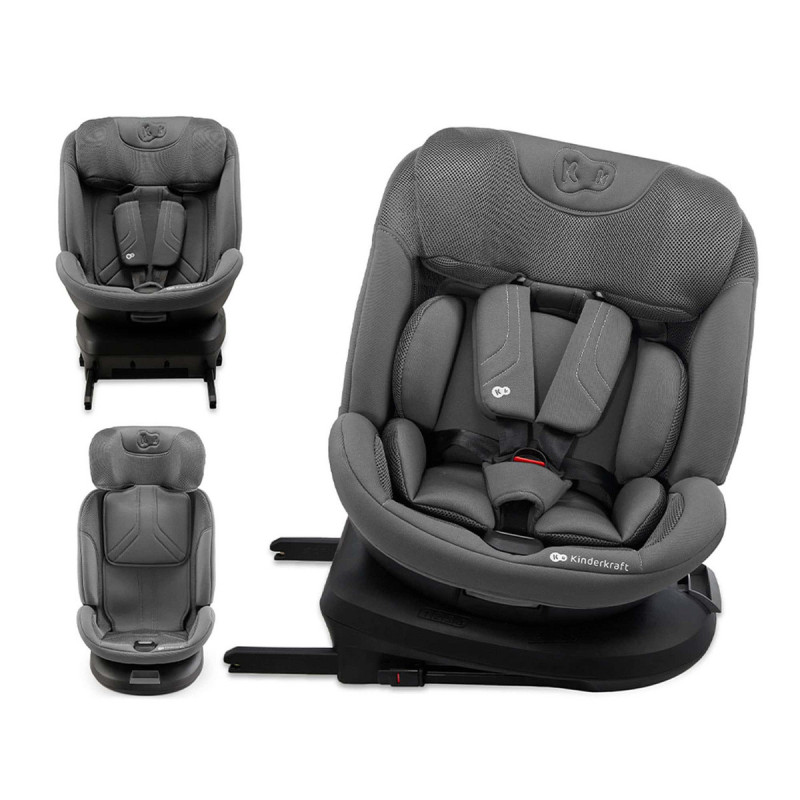 KINDERKRAFT Fotelik samochodowy XPEDITION 3 i-Size grey