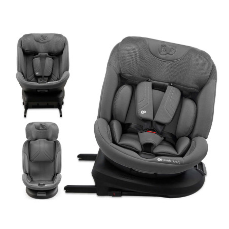 KINDERKRAFT Fotelik samochodowy XPEDITION 3 i-Size grey