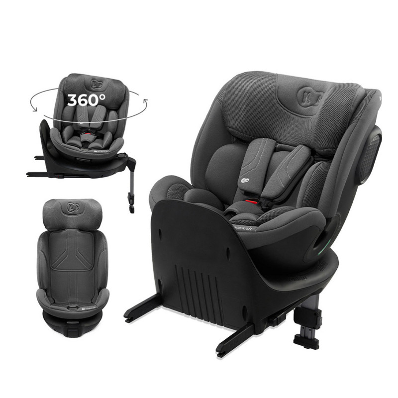 KINDERKRAFT Fotelik samochodowy XRIDER 2 i-Size grey