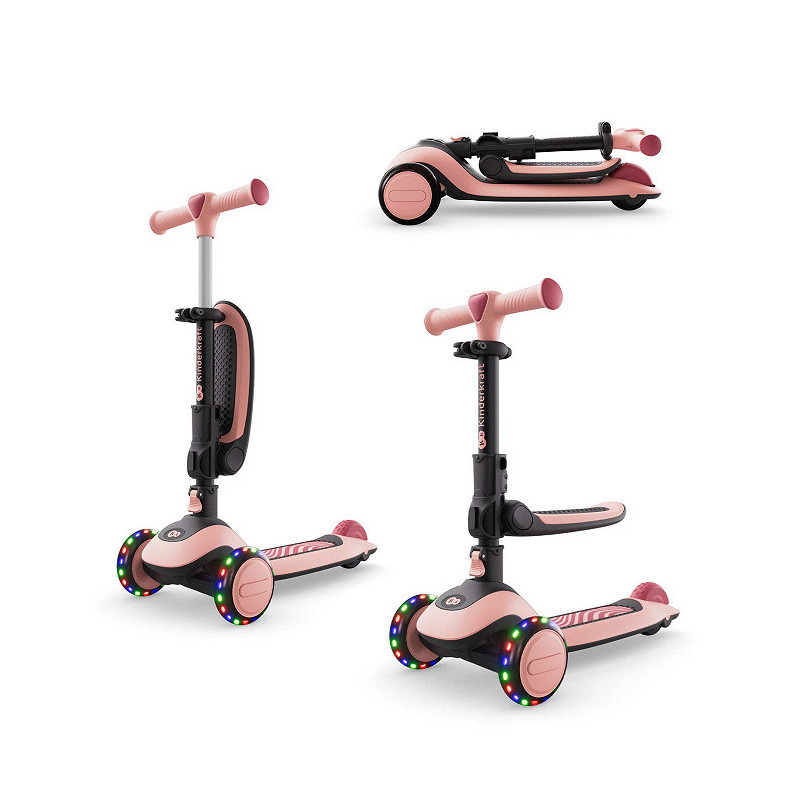 KINDERKRAFT Hulajnoga HALLEY 2 rose pink