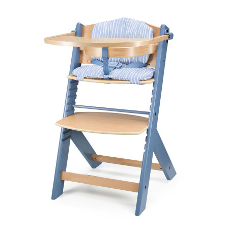 KINDERKRAFT Krzesełko do karmienia ENOCK Nordic Breeze z poduszką