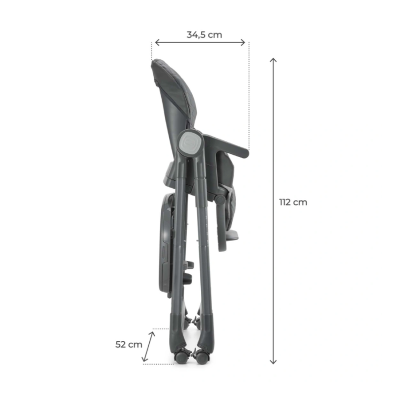 KINDERKRAFT Krzesełko TULO grey